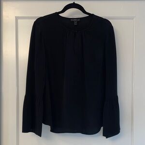 J. Crew Women’s Black Silk Blouse